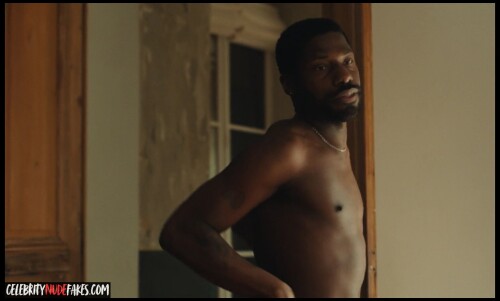 Celebrity Erwan Kepoa Falé Frontal xxx Nude Uncensored Dick Pics in Passages28